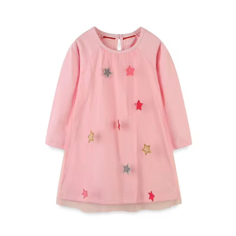 Long sleeve dress with stars